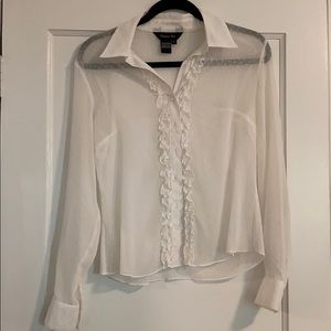 Women’s Ruffle Button Up